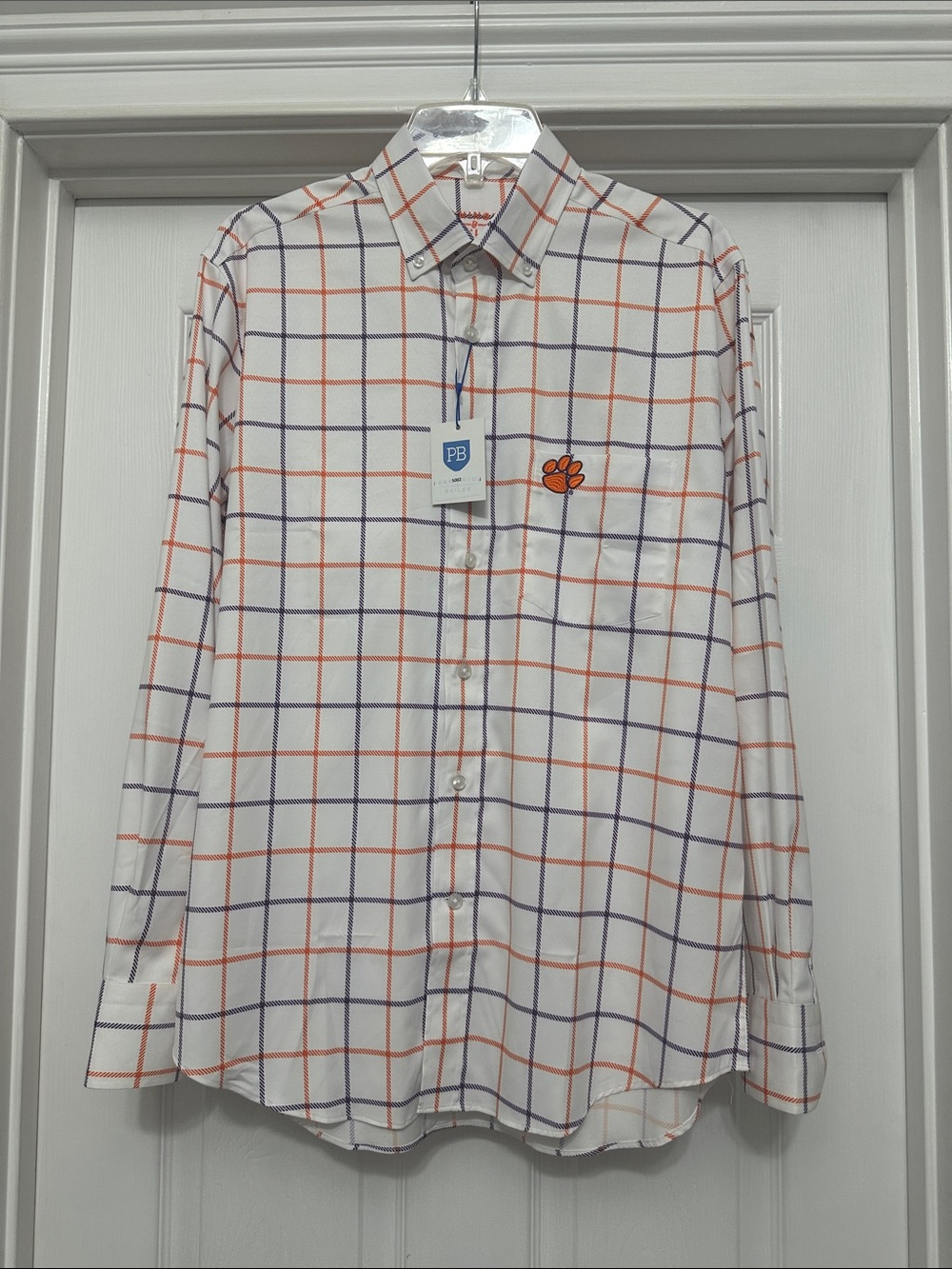 Pennington & Bailes | Clemson Button Down - Medium